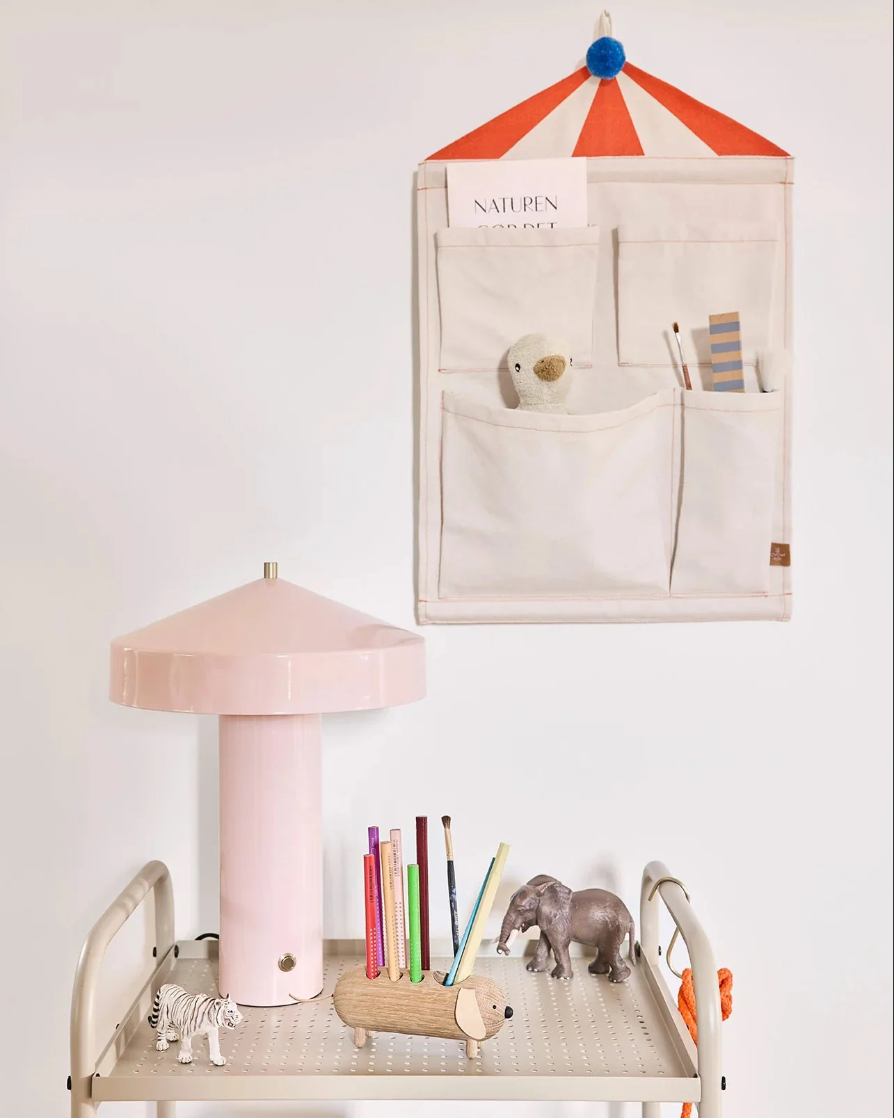 Circus Wall Storage - Red - Image 2