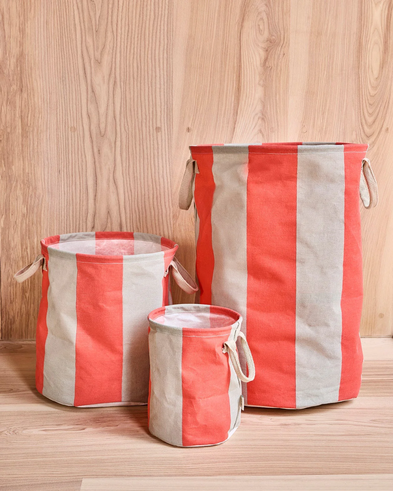 Kara Hanging Basket Set - Cherry Red - Image 2