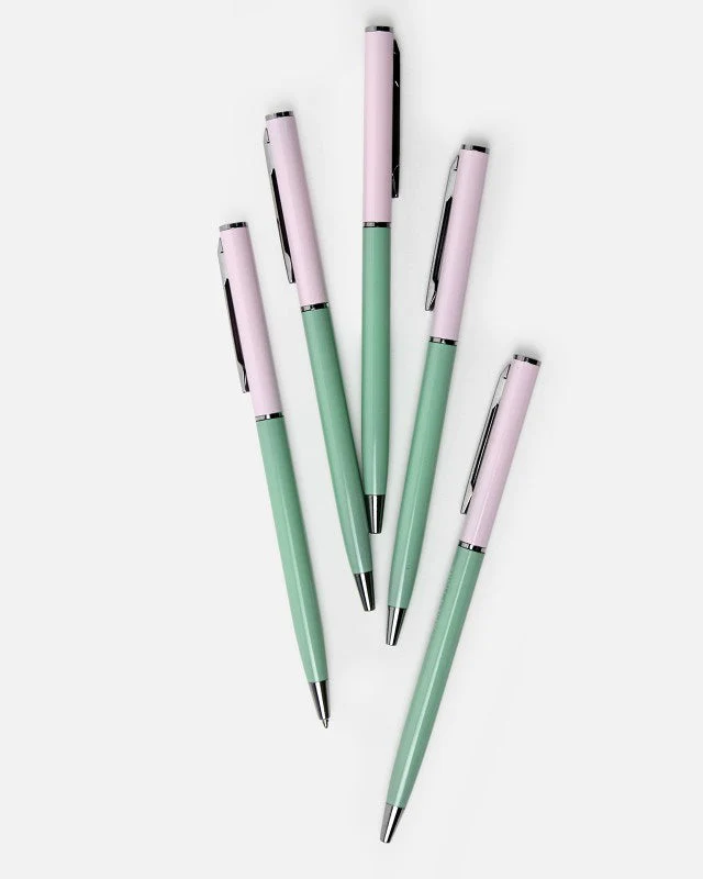 Ballpoint Pen - Rose & Green - Image 2