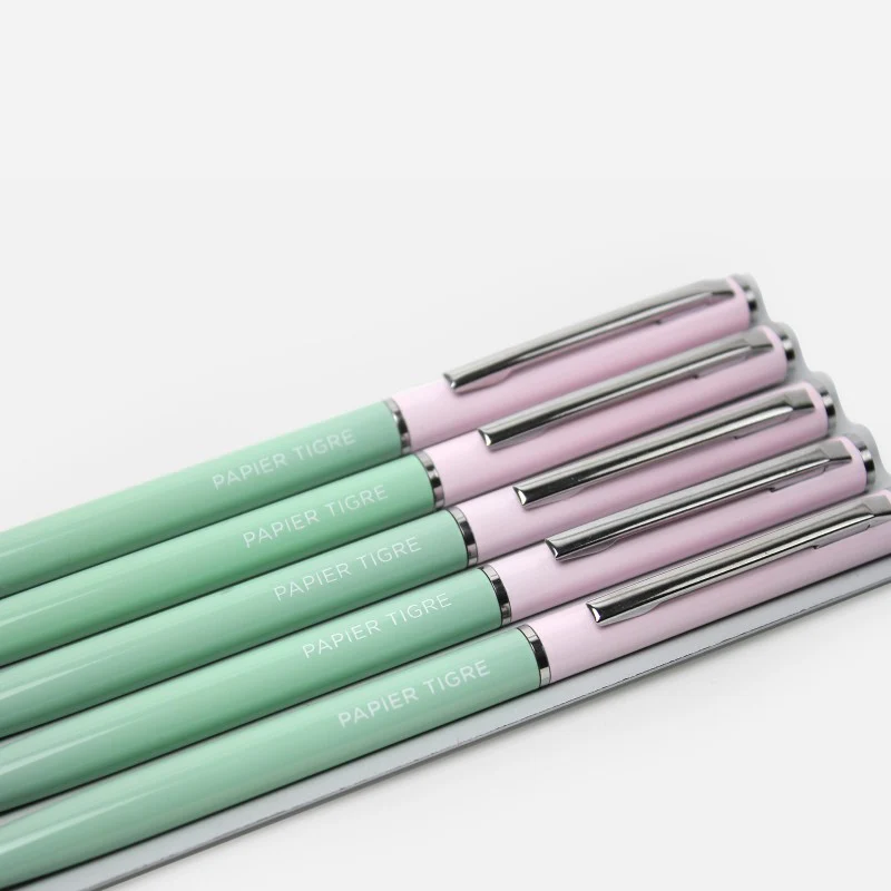Ballpoint Pen - Rose & Green - Image 3