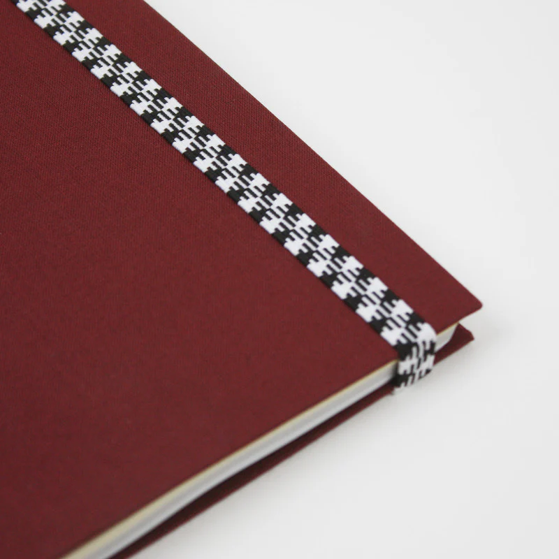Canvas Notebook - Bordeaux - Image 2