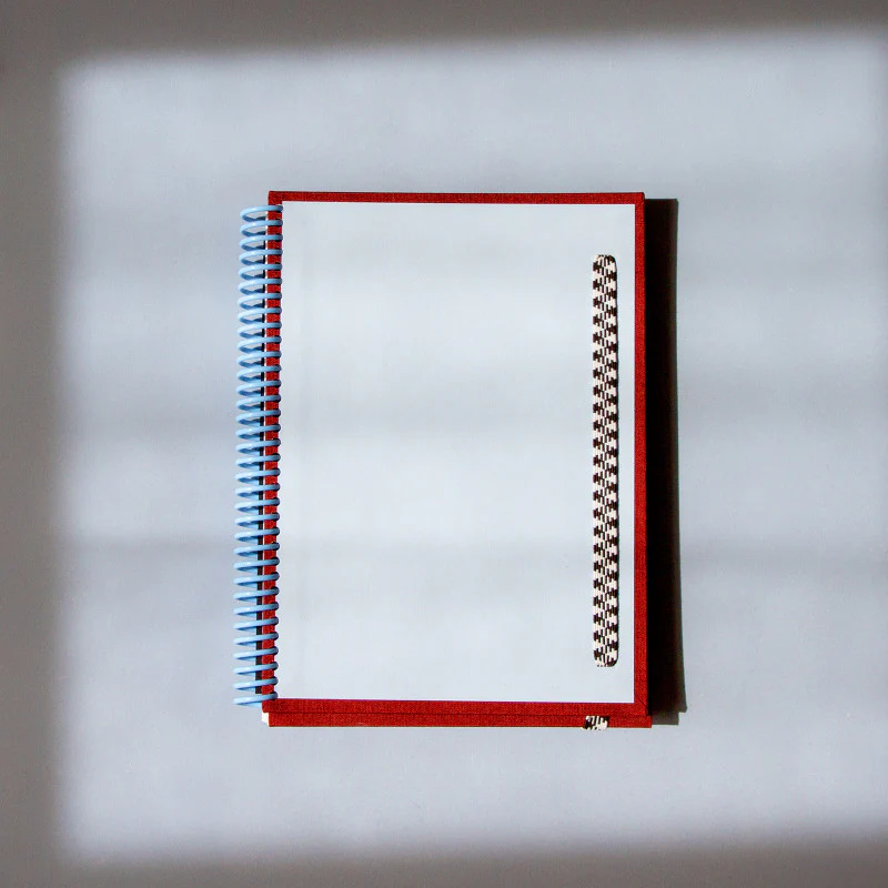 Canvas Notebook - Bordeaux - Image 5