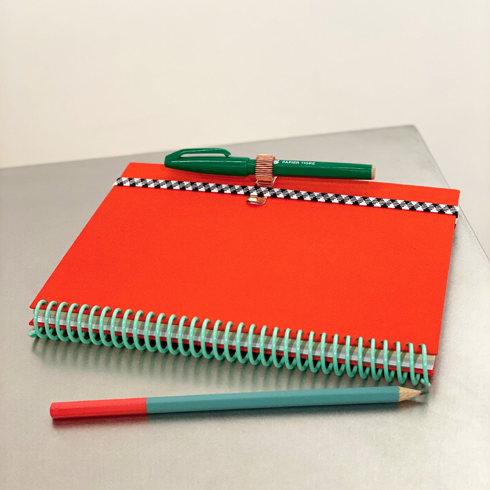 Canvas Notebook - Coral - Image 2