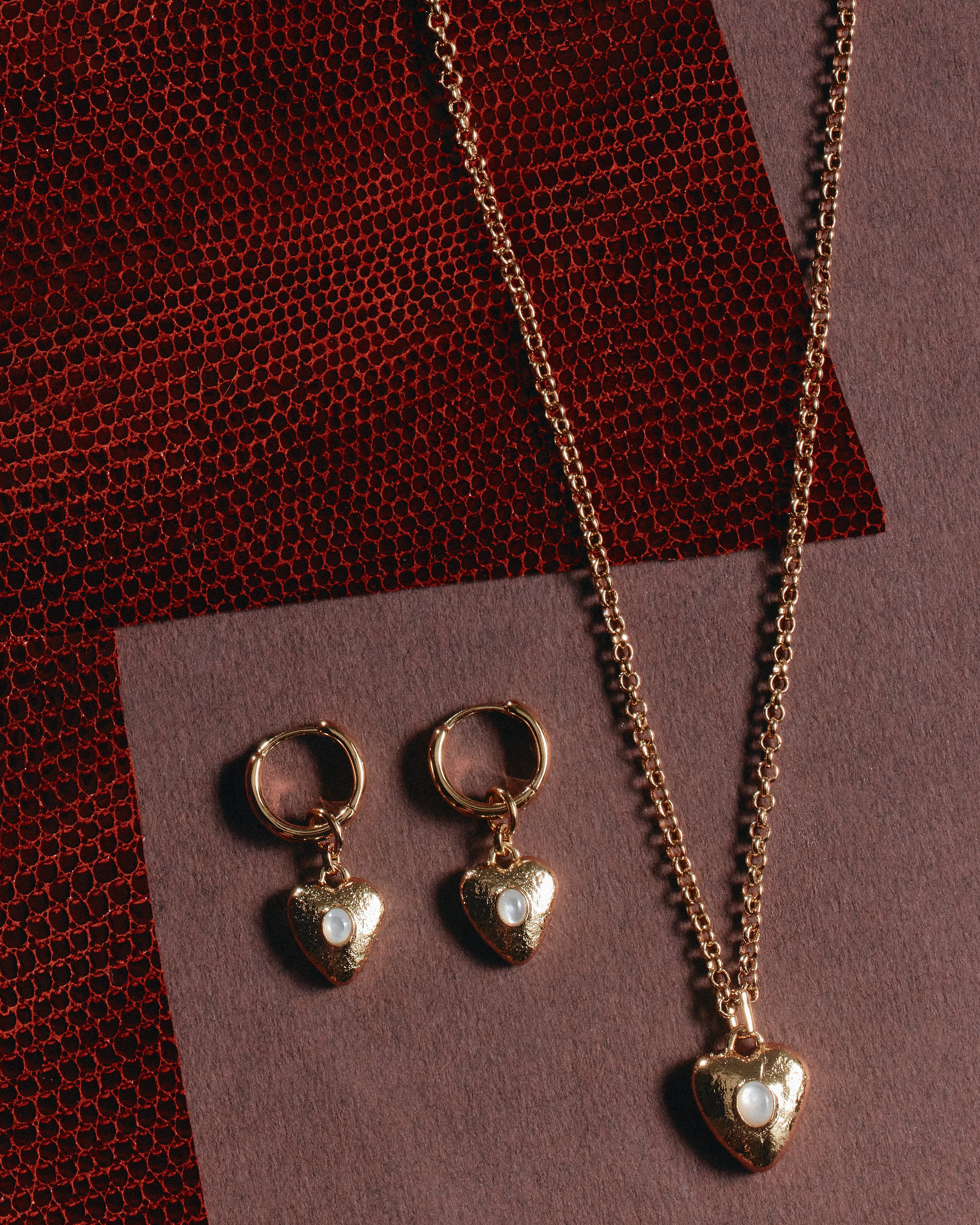 Pearl Locket Hoops - Image 4