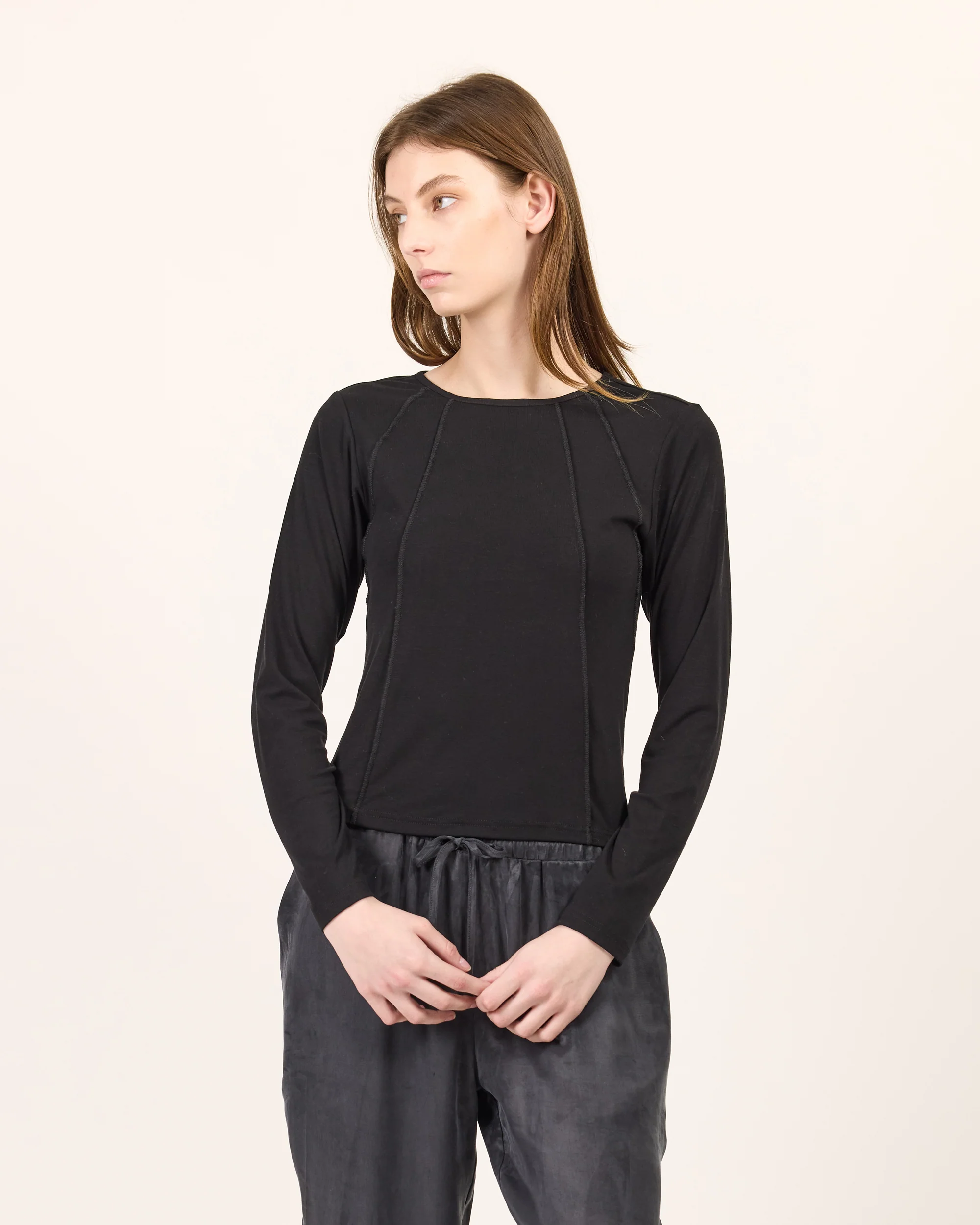 Seam Top - Black