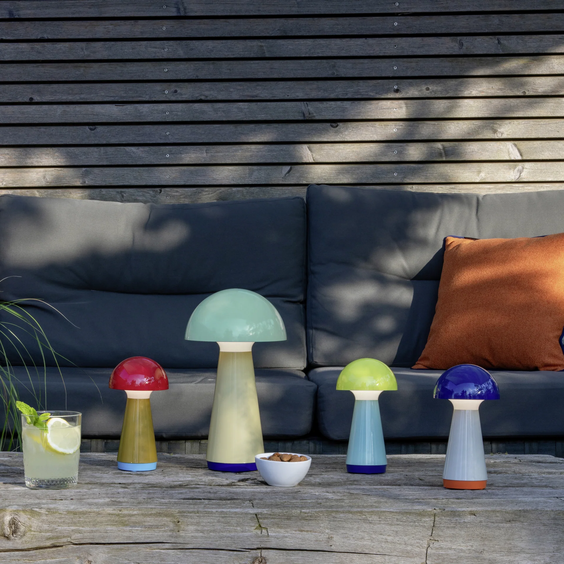 Bobbi Table Lamp - Red - Image 4
