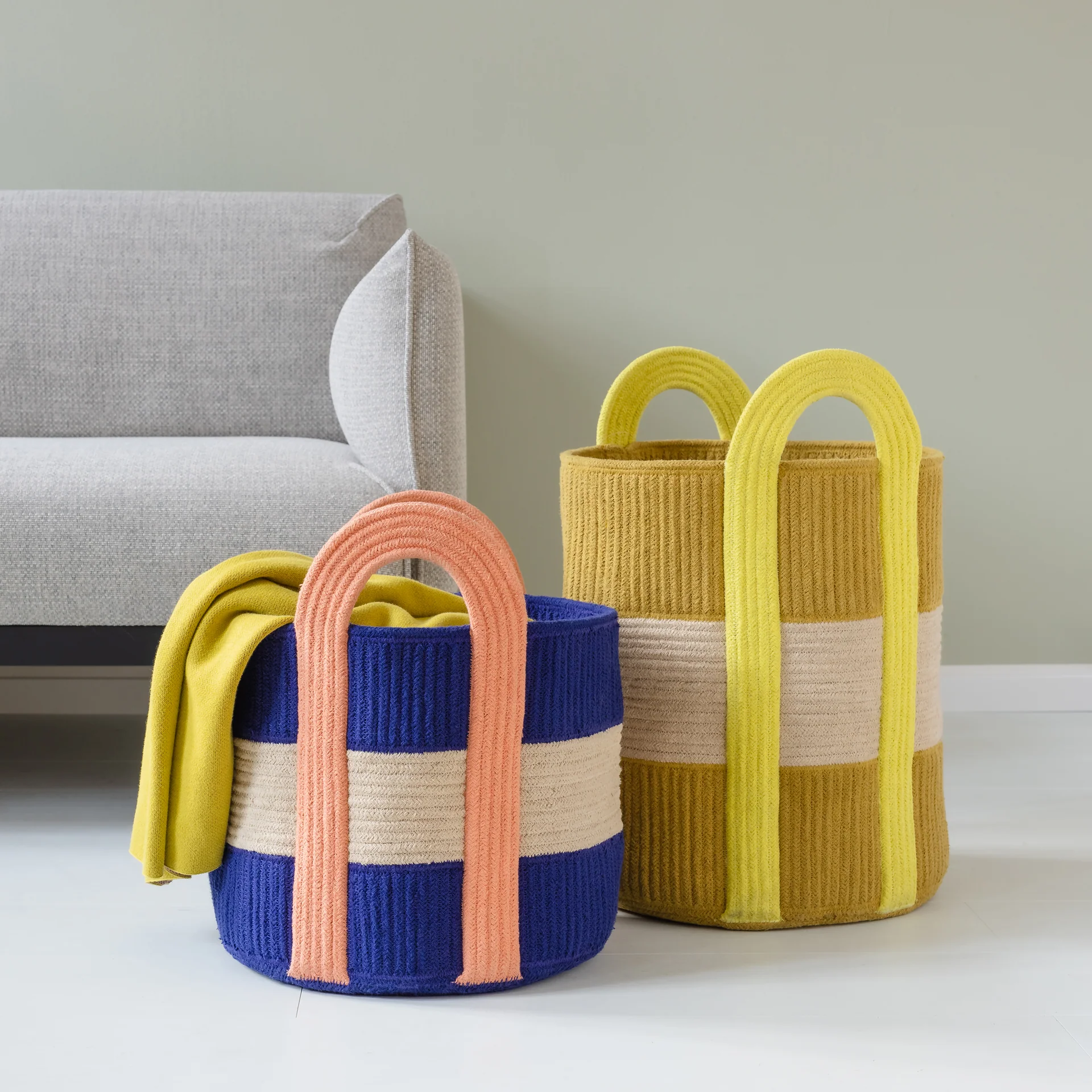 Colombo Basket - Blue - Image 3