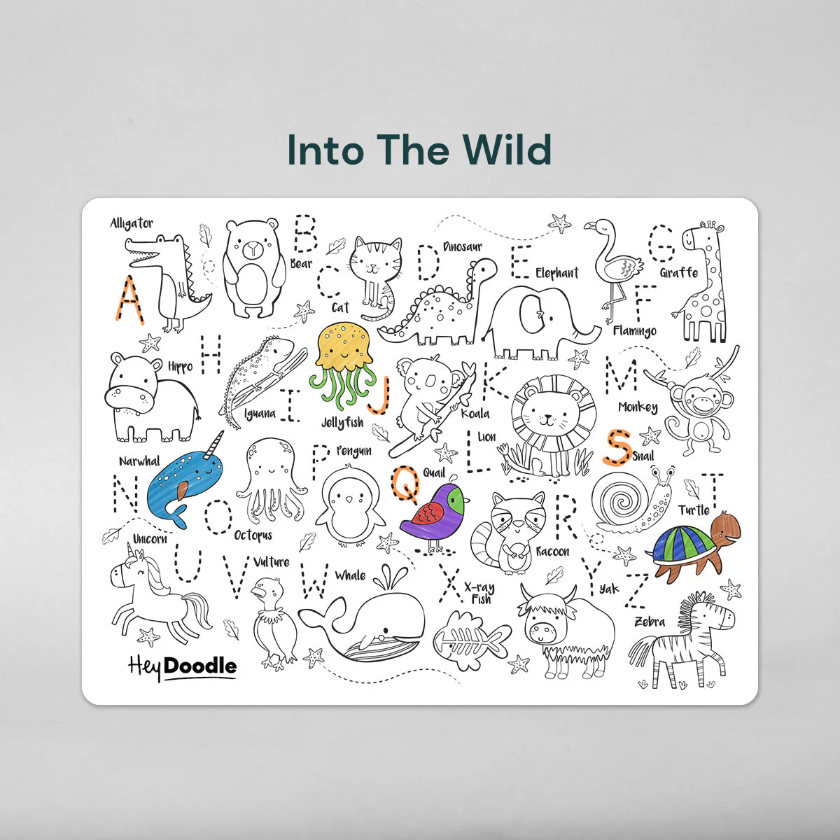 Silicone Drawing Mat - Into the Wild - Image 5