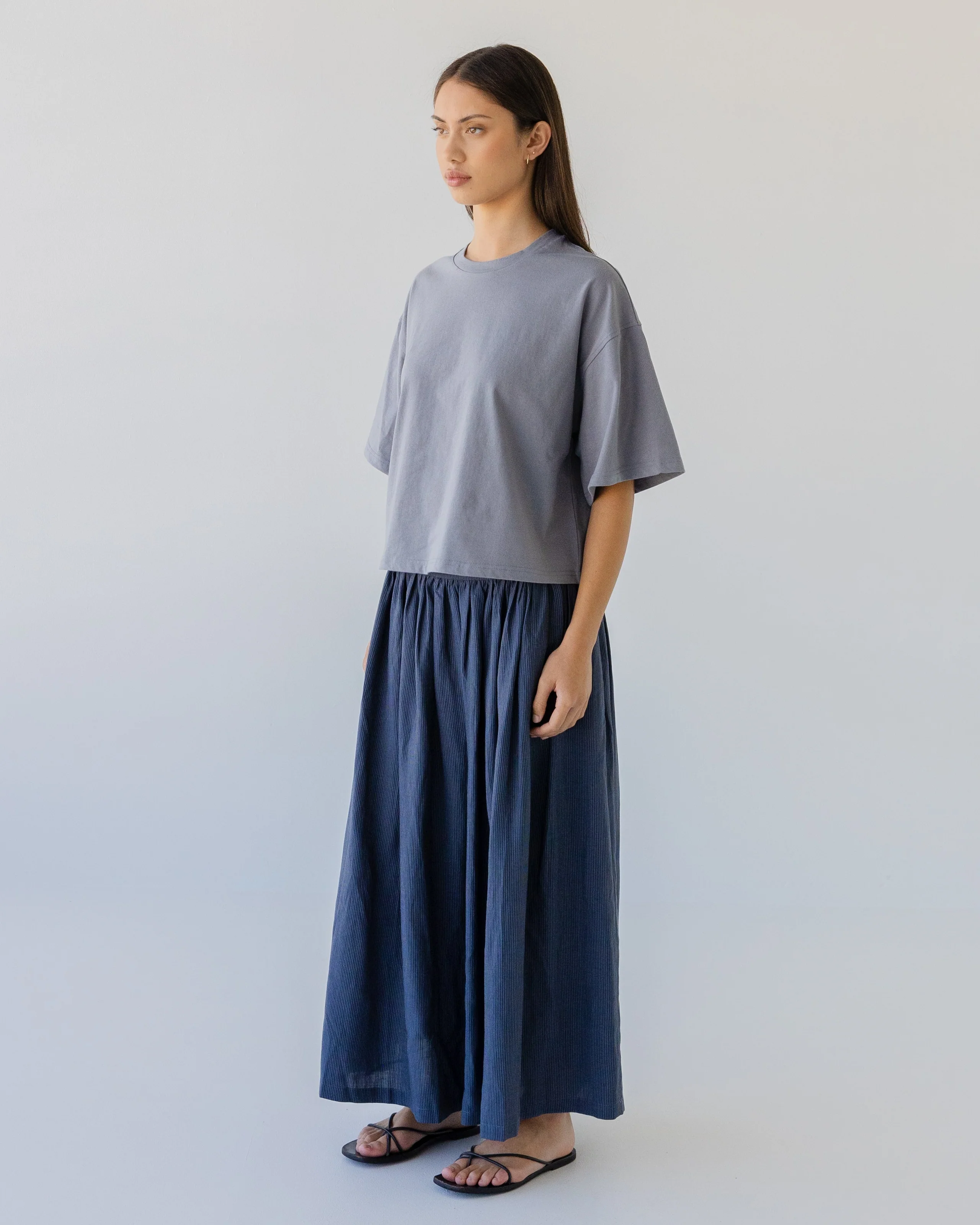 Boxy Tee - Grey - Image 2