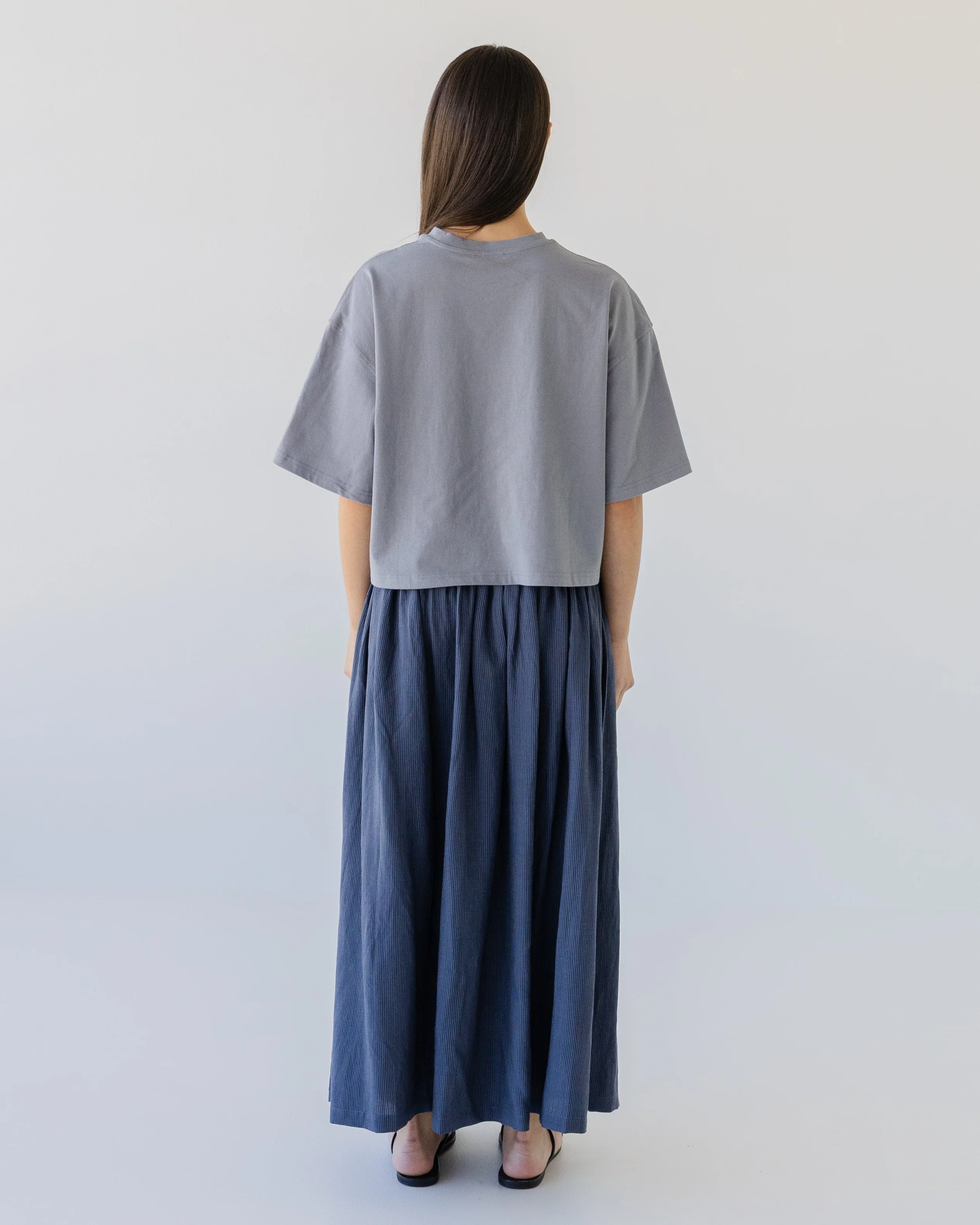 Boxy Tee - Grey - Image 3
