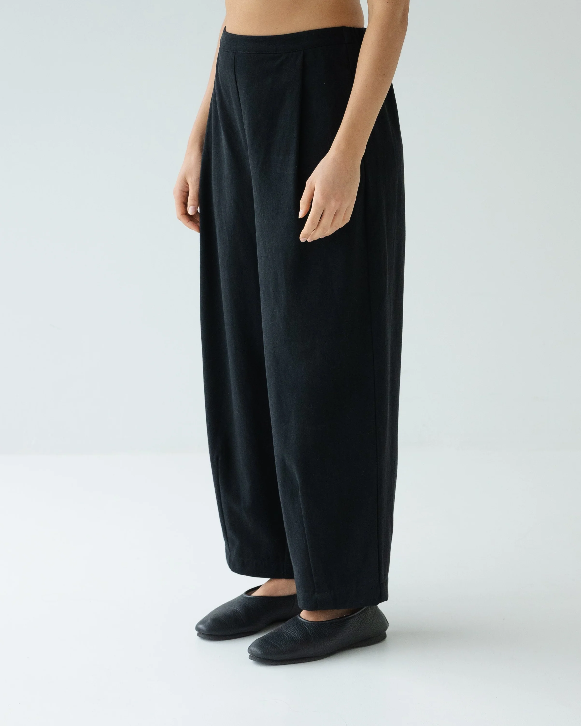 Effortless Twill Pant - Black - Image 2