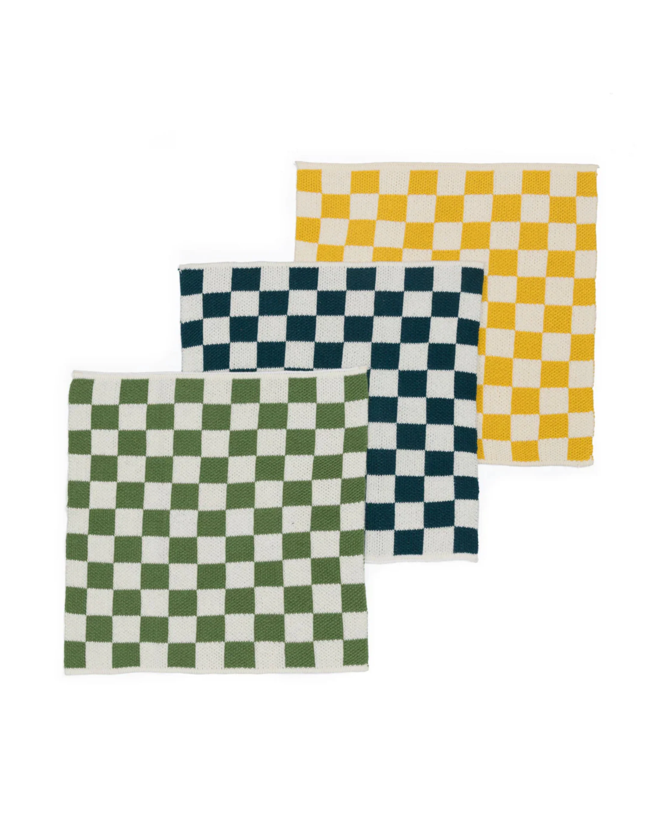 Dishcloth Set - Citrus Check - Image 2
