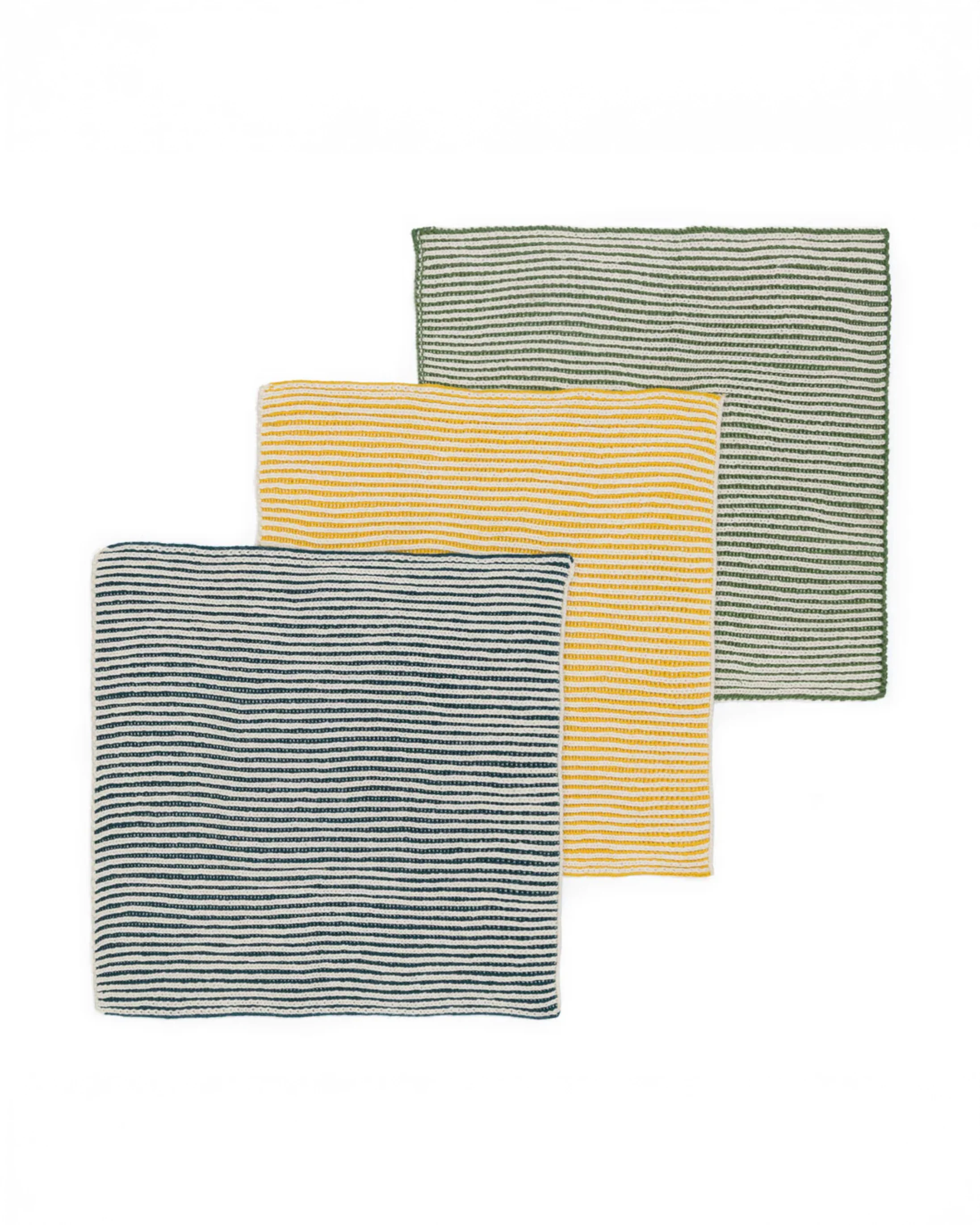 Dishcloth Set - Citrus Stripe - Image 2