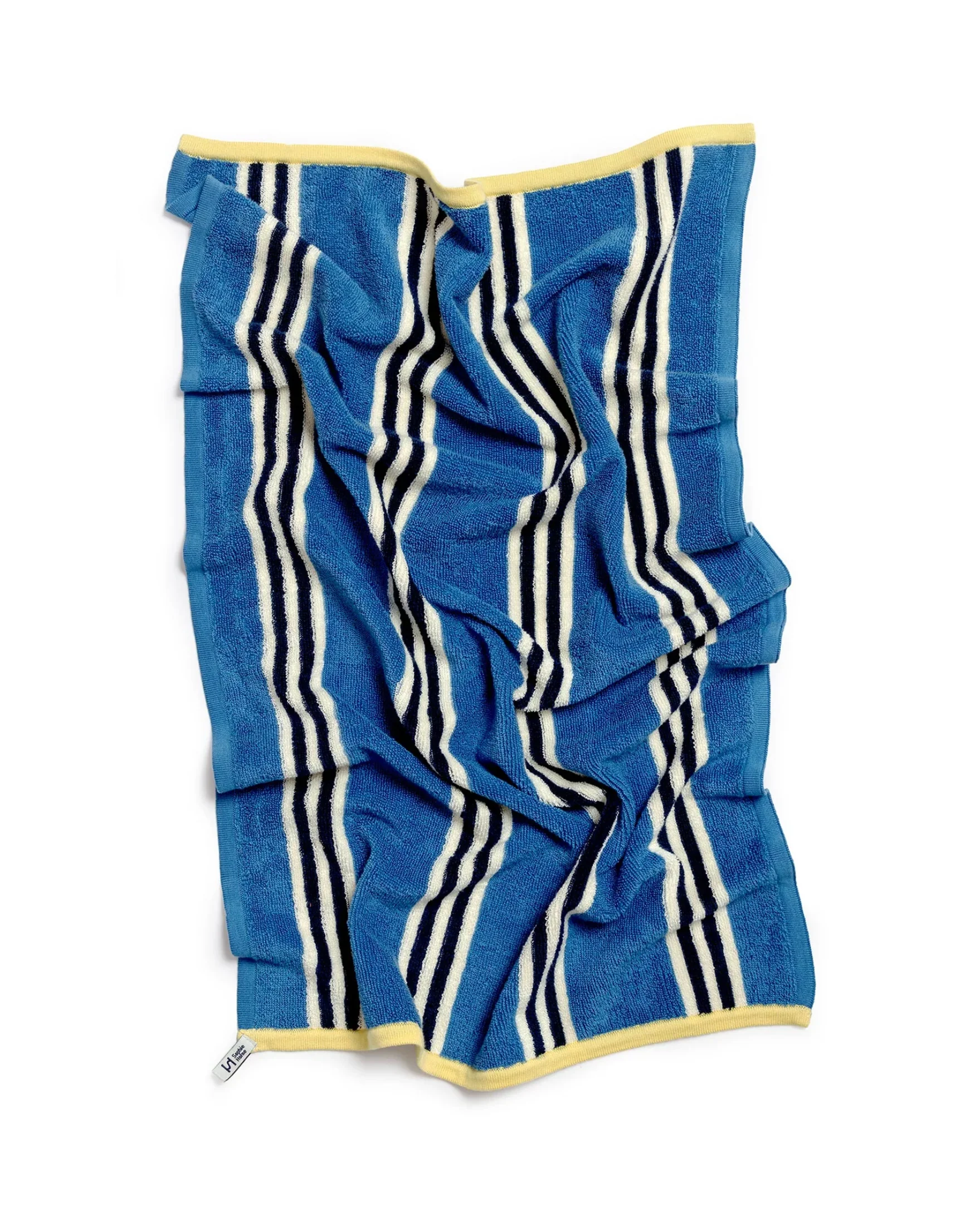 Stripe Hand Towel - Cobalt - Image 4