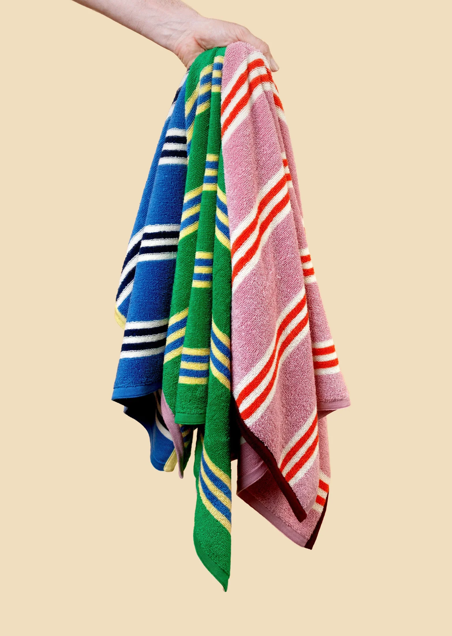 Stripe Hand Towel - Cobalt - Image 7