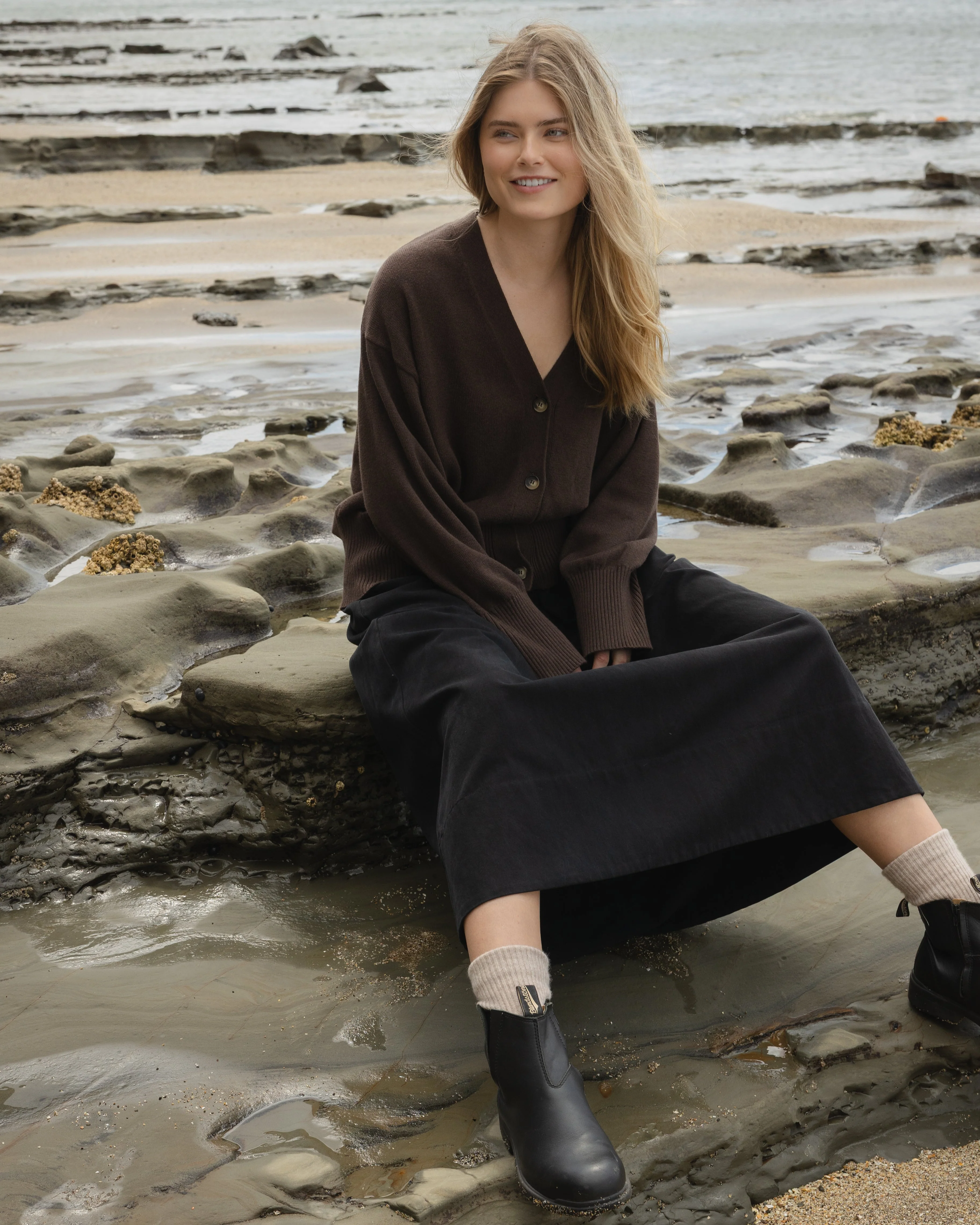 Maxi Skirt - Black - Image 2