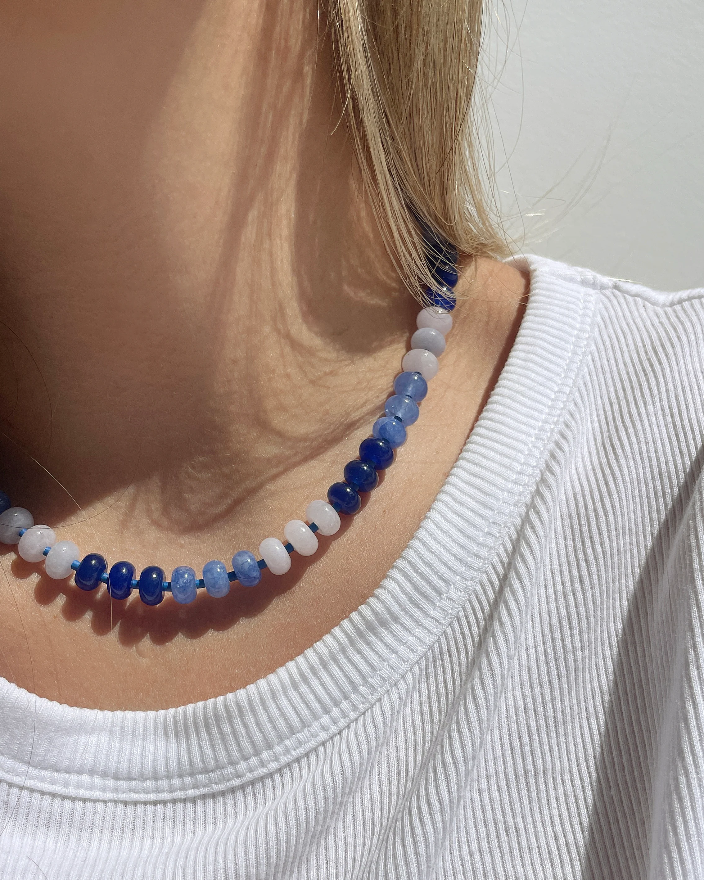 Cold Plunge Gemstone Necklace - Image 2