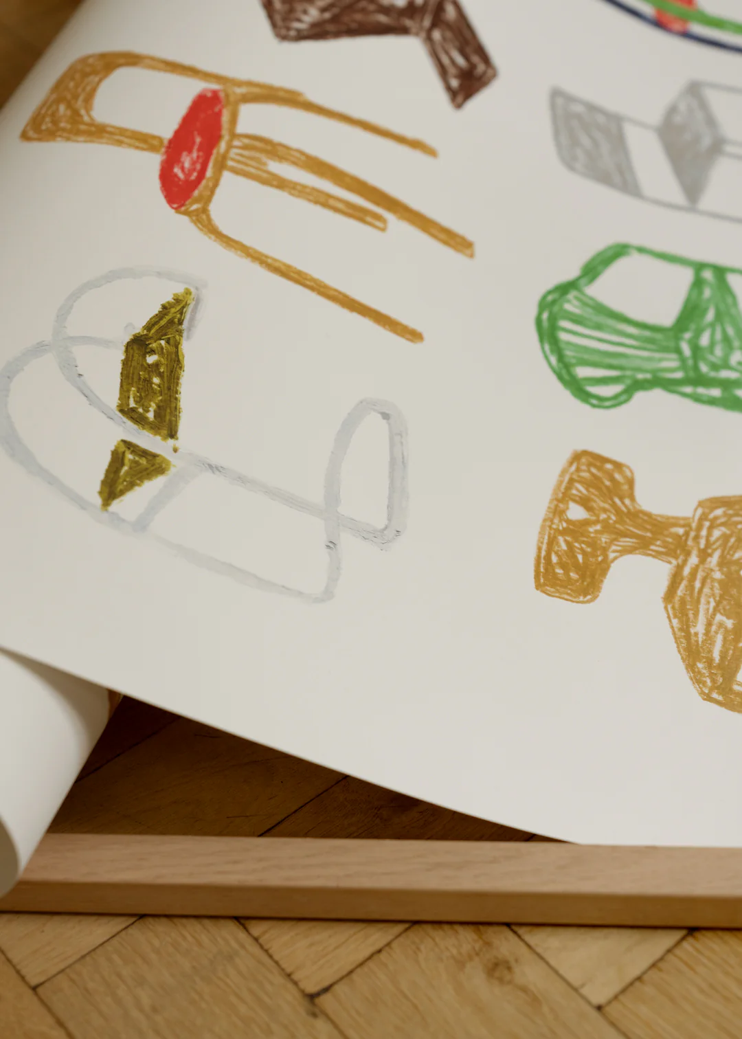 Print - A Collection of Chairs - Image 3