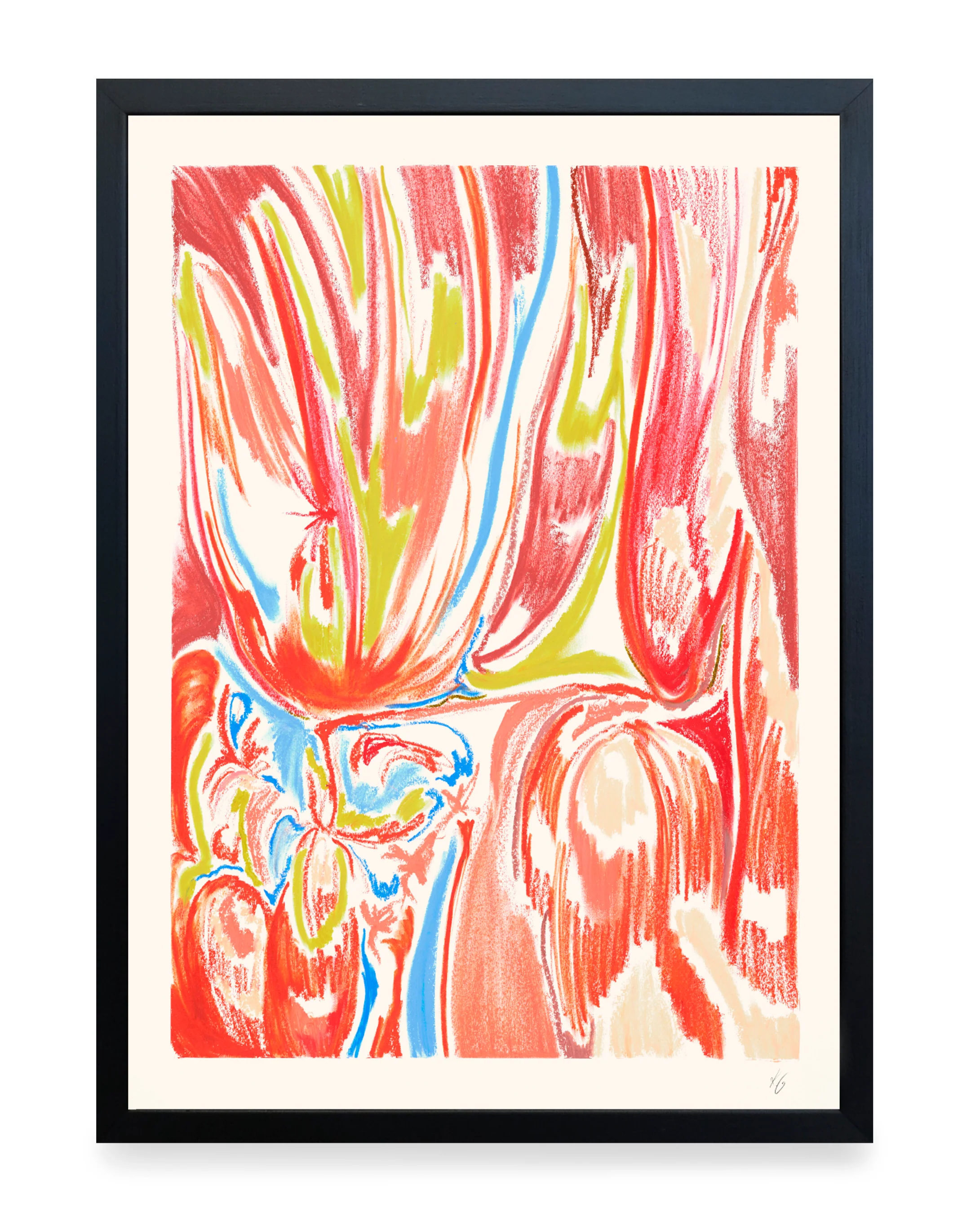 Print - Orangerøde Blade - Image 5