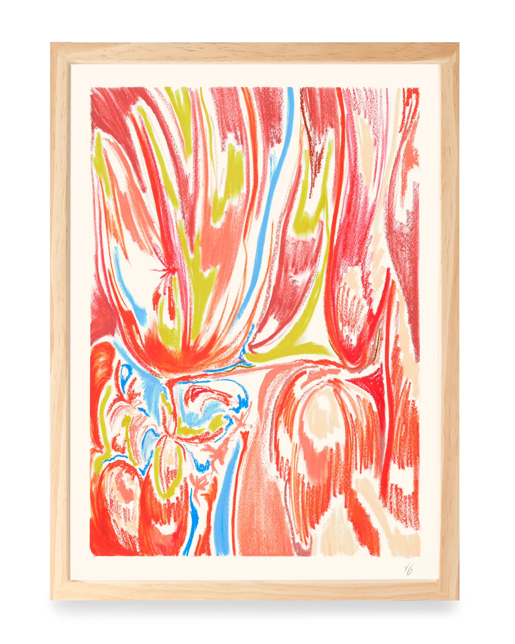 Print - Orangerøde Blade - Image 6