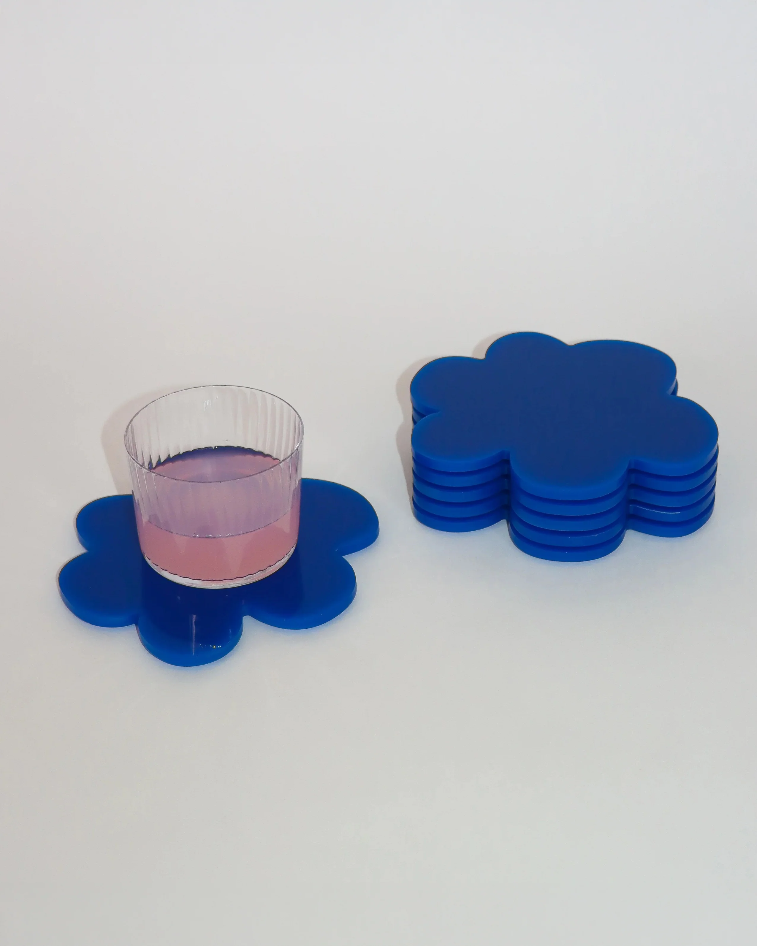 Flower Coaster - Dark Blue - Image 2