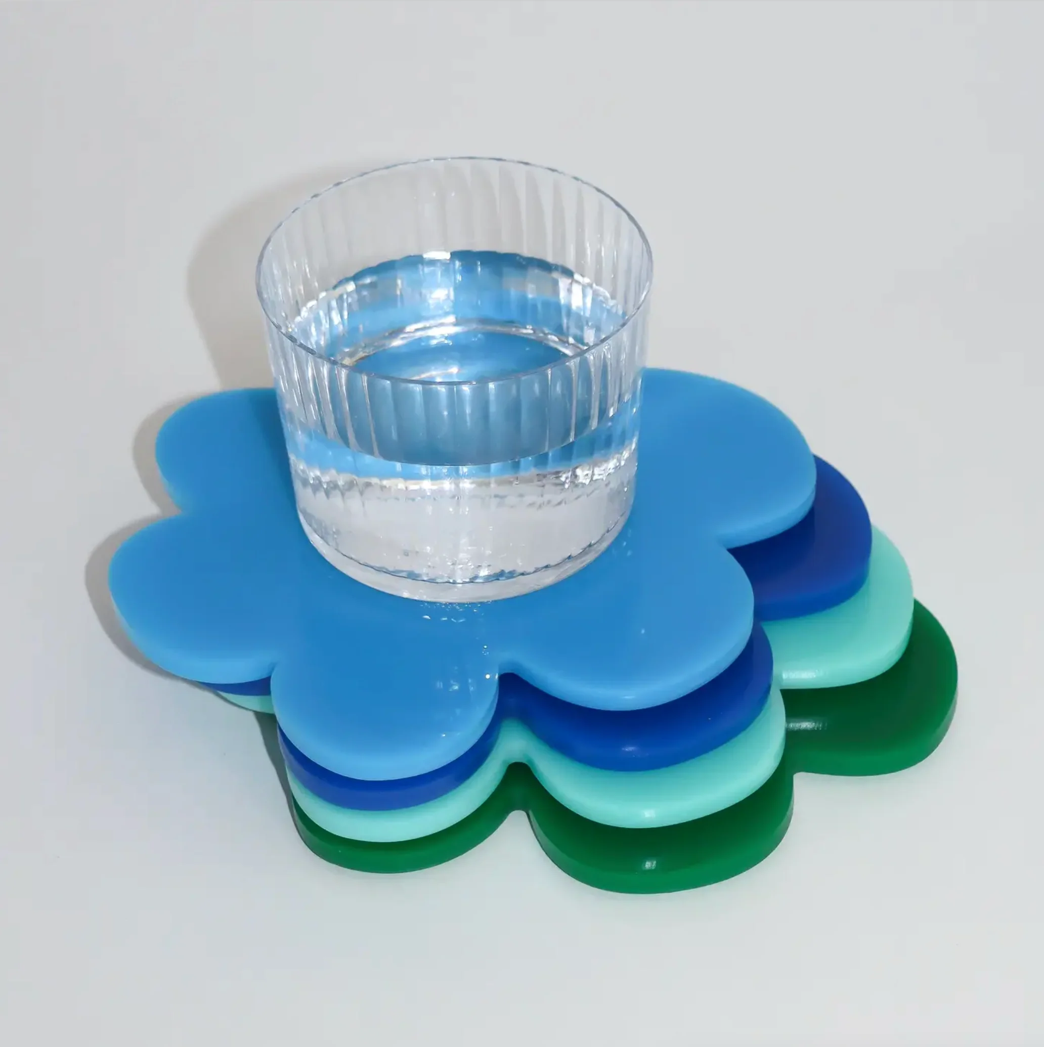 Flower Coaster - Dark Blue - Image 5