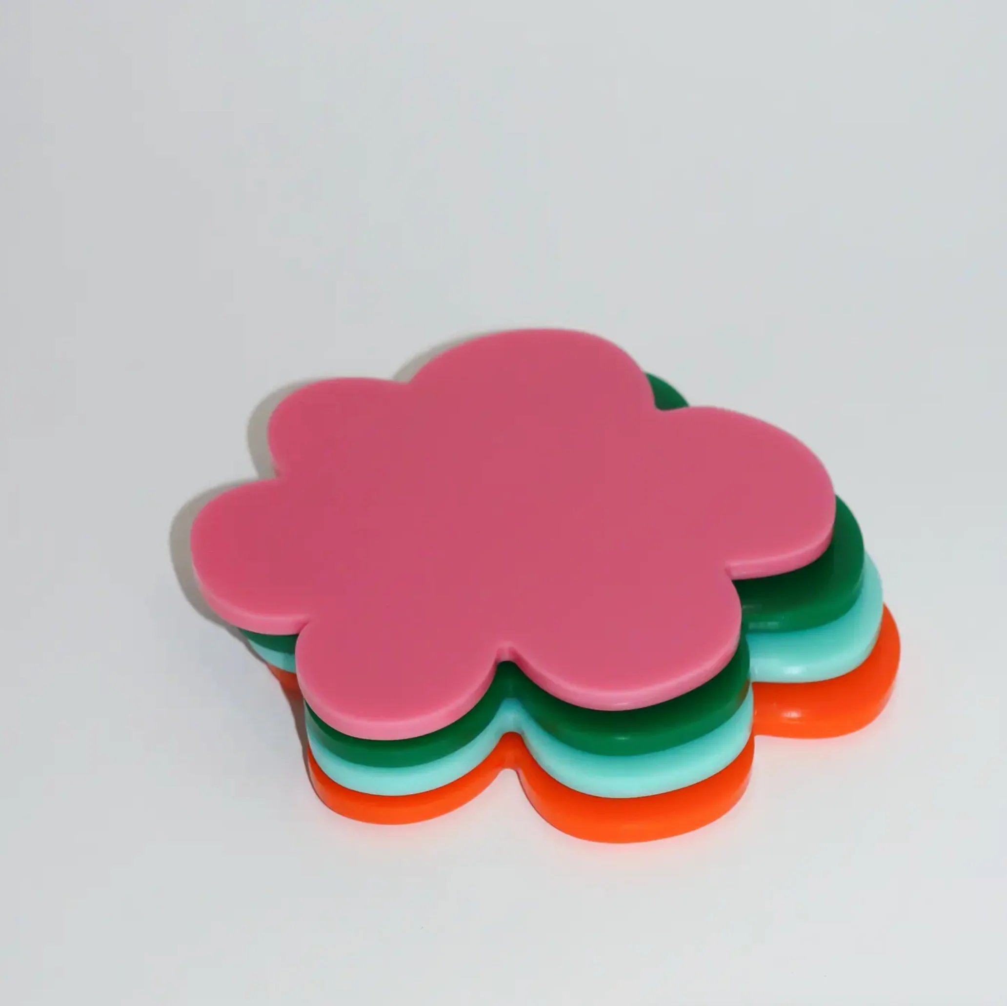 Flower Coaster - Green - Image 4