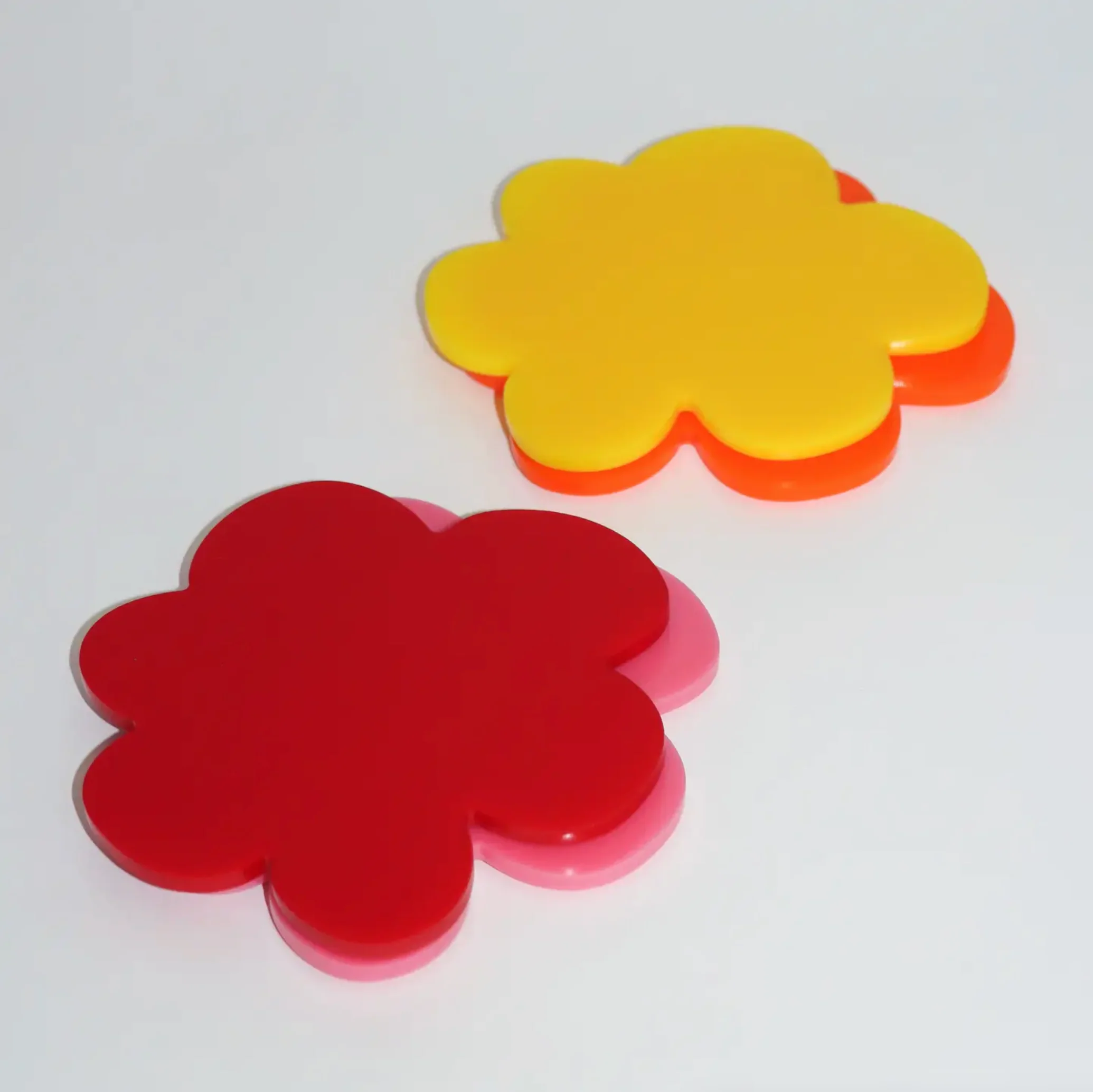 Flower Coaster - Red - Image 4