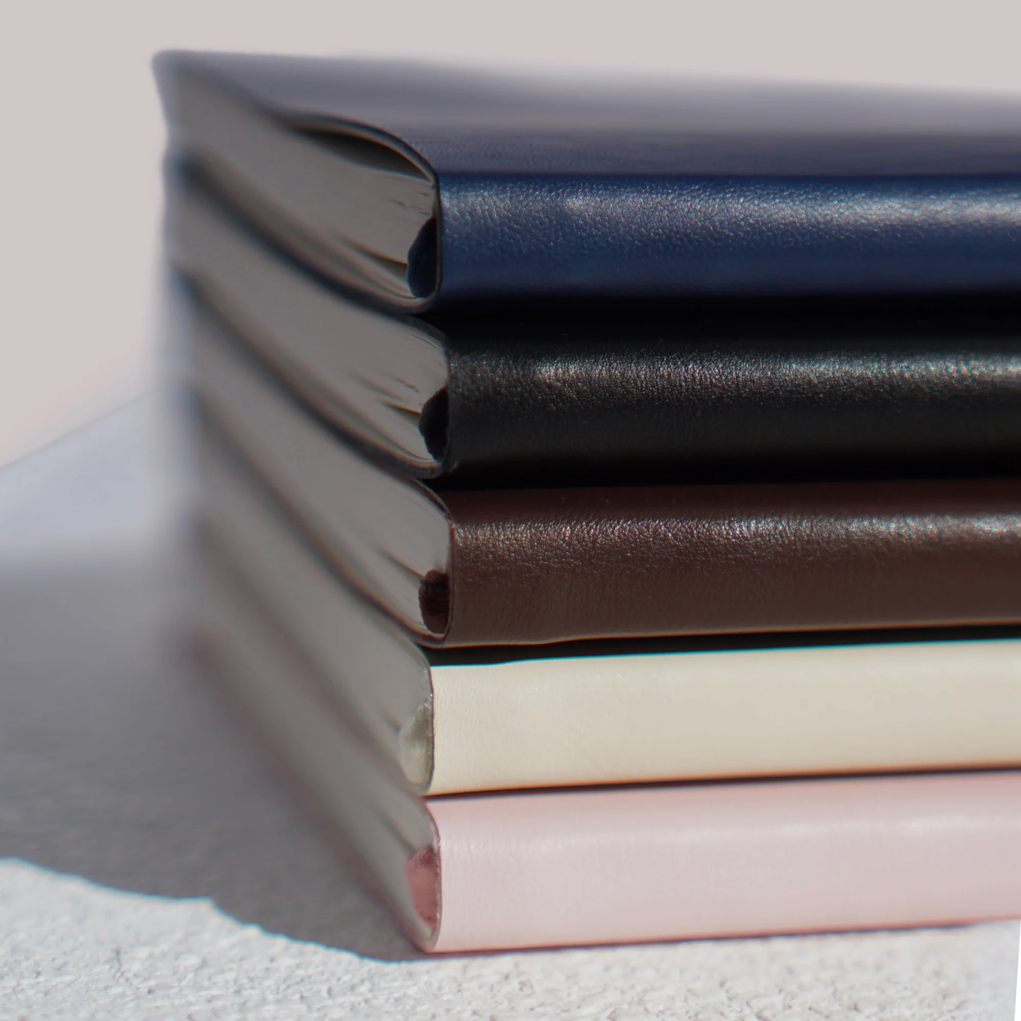 Vegan Leather Notebook - Blush - Image 5
