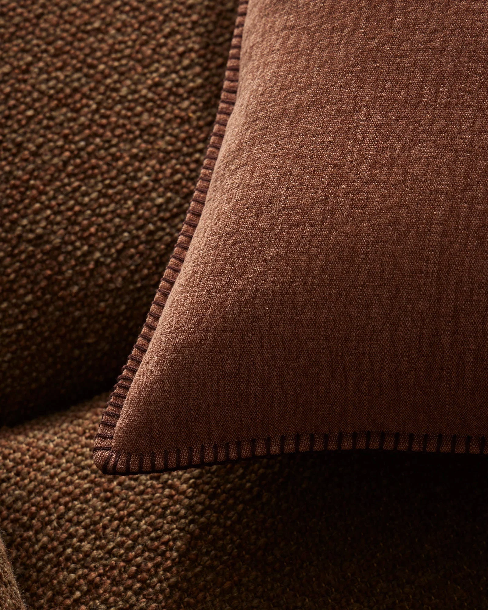 Alba Cushion Cover - Rust - Image 4