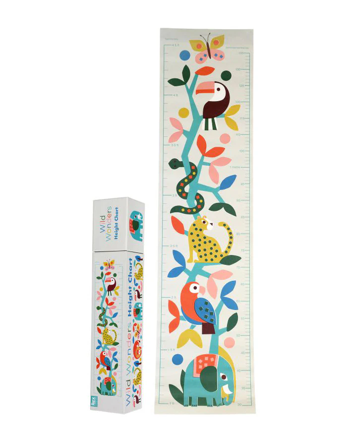 Wild Wonders Height Chart