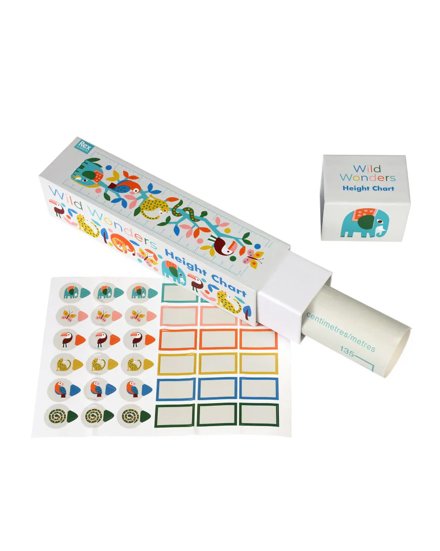 Wild Wonders Height Chart - Image 2